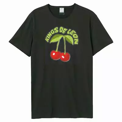 Buy Amplified Unisex Adult Cherry Kings Of Leon T-Shirt GD1370 • 31.59£