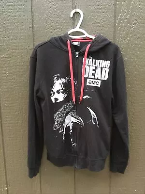 Buy The Walking Dead Daryl Dixon 2015 Hooded Zip-Up Jacket Adult Small AMC Zombie • 23.62£
