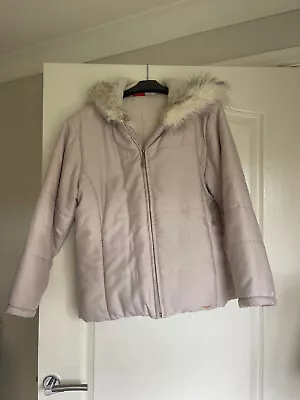 Buy Ladies Elle Fleece Lined Hooded Jacket • 9£