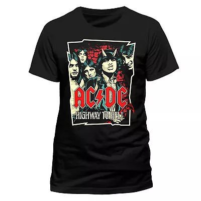 Buy AC/DC Highway To Hell Abgus Young Filter Rock Official Tee T-Shirt Mens Unisex • 15.99£