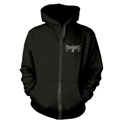 Buy MOONSPELL - WOLFHEART BLACK Hooded Sweatshirt With Zip Small • 51.74£