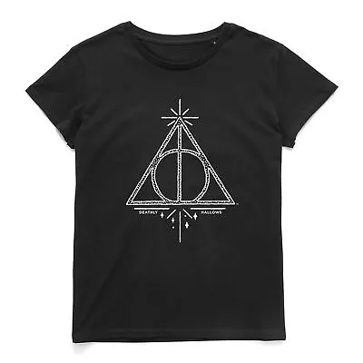 Buy Official Harry Potter Deathly Hallows Women's T-Shirt • 10.79£