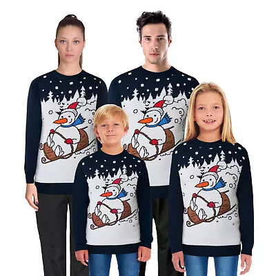 Buy Mens Womens Kids Family Unisex Christmas Jumper Ladies Xmas Knit Sweater Novelty • 18.95£