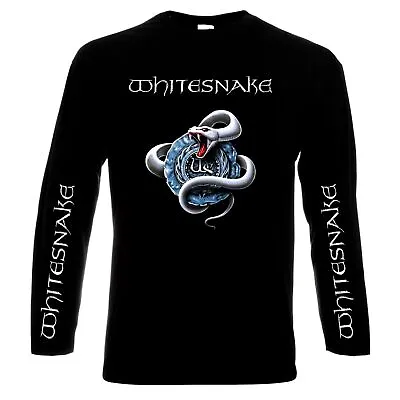 Buy Whitesnake, Men's Long Sleeve T-shirt,100% Cotton,S To 5XL • 38.23£