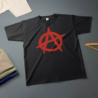 Buy Circle-A Anarchist Anarchy IWW T-Shirt Various Sizes & Colours Funny Tee • 8.99£