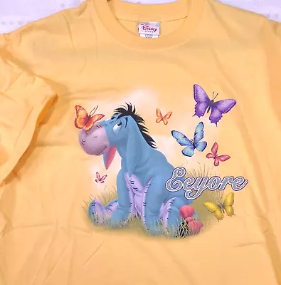Buy Eeyore Vintage T Shirt Yellow L Large New NWOT Disney Store Winnie The Pooh #J41 • 21.79£