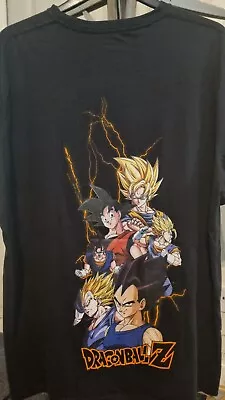 Buy Dragon Ball Z Goku, Vegeta & Vegito Black T Shirt NEW WITH TAGS • 25£