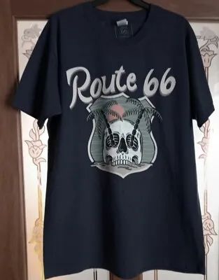 Buy Fruit Of The Loom ~ Route 66 Print T-Shirt ~ Unisex ~ Size M ~ NWOT • 4£