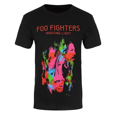 Buy Foo Fighters T-Shirt Wasting Light Album Rock Official New Black • 14.95£