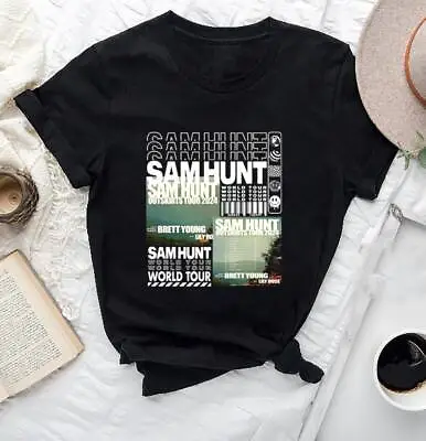 Buy Sam Hunt Tour Merch, Sam Hunt Outskirts 2024 Tour T-Shirt, Sam Hunt Fan Gifts • 19.95£