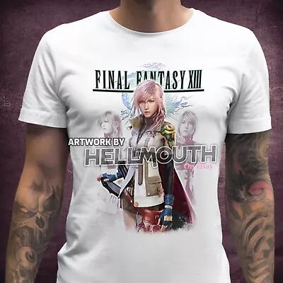Buy Final Fantasy XIII Lightning T-shirt - Mens & Women's Sizes S-XXL - Gaming Retro • 15.99£