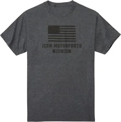 Buy ICON OGP™ Motorcycle T-Shirt Gray 2023 Model • 25.99£