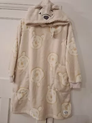 Buy Disney Snuddie WINNIE THE POOH Hooded Oversize Blanket Hoodie Snoodie Oodie M-L • 42.50£