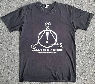 Buy Panic! At The Disco Pray For The Wicked Tour T-Shirt Very Good Condition Size M • 10£