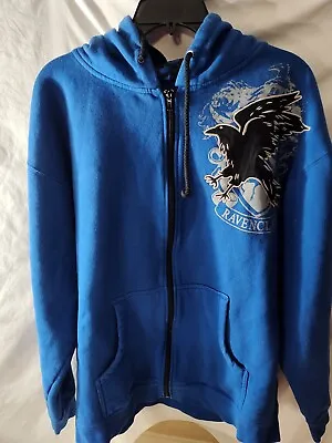 Buy Wizarding World Of Harry Potter Ravenclaw Zip Hoodie Jacket Mens Size Large  • 19£