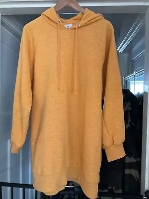 Buy ASOS Collusion Oversized Slouch Hooded Hoodie Sweatshirt Orange Marl XS 8-10-12  • 24.99£