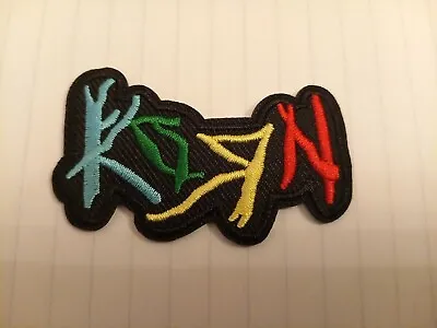 Buy Korn Band Sew Or Iron On Embroidered Patch 🔵 • 2.99£