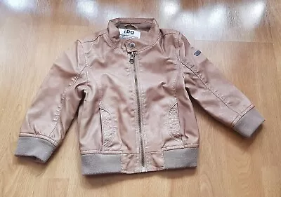 Buy Boy Leather Jacket Size 12 Months • 8£
