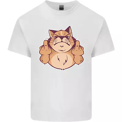 Buy Grumpy Cat Finger Flip Offensive Funny Kids T-Shirt Childrens • 7.99£