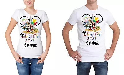 Buy Disneyland Family Matching Personalised T Shirts Kids And Adult Sizes Any Text • 8.50£