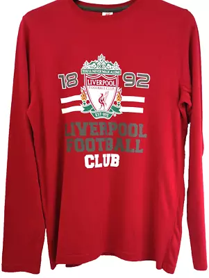 Buy Liverpool Red  T-Shirt-long Sleeve 13/14yrs Tesco Used Conditon (EBSK2344) • 7.96£