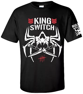 Buy KING SWITCH BULLET CLUB T-shirt - XS-XXXL New Japan NJPW SWITCHBLADE Jay White • 16.99£