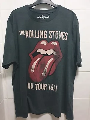 Buy THE ROLLING STONES Officially Licenced  1971 UK Tour Tshirt Large 42-44  • 24.99£