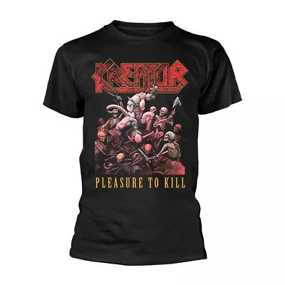 Buy KREATOR - PLEASURE TO KILL BLACK T-Shirt XXX-Large • 17.13£