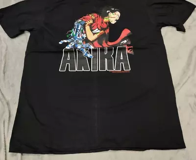 Buy AKIRA XL Size T-shirt Black With Back Print EASY RIDERS Rock T-shirt New Japan • 86.53£