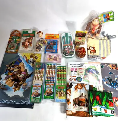 Buy Huge Donkey Kong Country Merch Set From Japan Nintendo • 314.99£