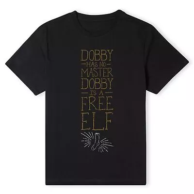 Buy Official Harry Potter Dobby Is A Free Elf Unisex T-Shirt • 17.99£