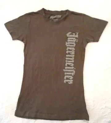 Buy Women's Jagermeister Brown Short Sleeve T-Shirt  Deer & Cross Medium • 18.95£