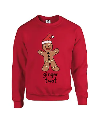 Buy Ginger T**t Funny Adults Christmas Jumper Xmas Sweatshirt Womens Mens • 19.95£