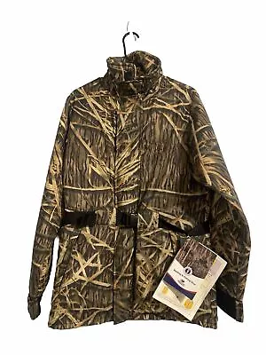 Buy NWT Mustang Survival Hunting Jacket Adult Floater Coat Mossy Oak Camo Size Small • 23.62£