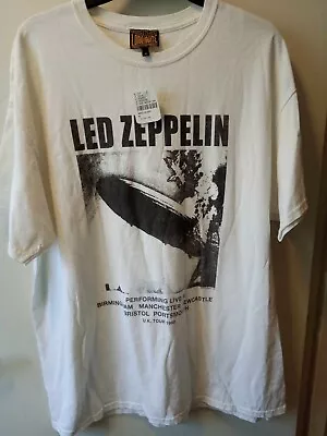 Buy Led Zeppelin New With Tags T-shirt By Long Gone Size M/L  • 10£