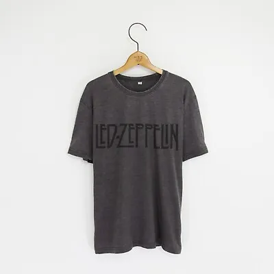 Buy Unisex Led Zeppelin Vintage-Style Distressed T-Shirt • 19.99£