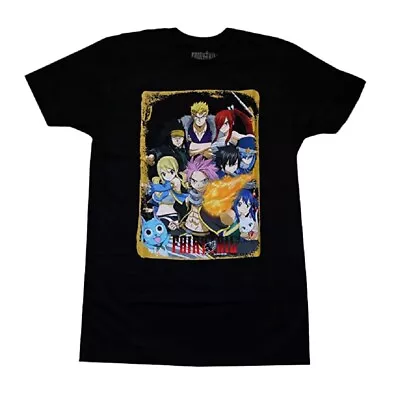Buy Fairy Tail Season 7 Guild Heroes Group Anime Adult T-Shirt • 71.22£