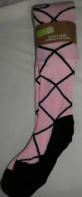 Buy Crazy 8 Pink Black Ballerina Slippers Tights NWT 7 8 • 6.31£