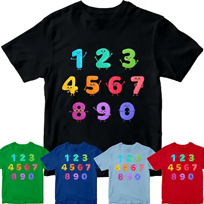 Buy Number Day T-Shirts National Maths Day School Boys Girl Top #ND #28#2 • 9.99£