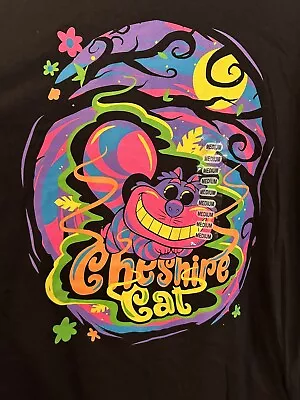 Buy NEW Funko Blacklight Glow In Dark Alice In Wonderland Cheshire Cat T-Shirt Sz M • 14.20£