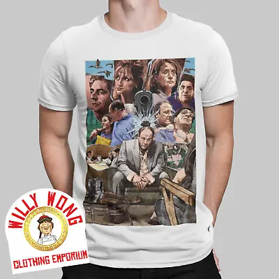 Buy Sopranos T-Shirt TV Paulie Wings Tony Gangster Retro NY Hitman Muscle Gift UK • 6.99£