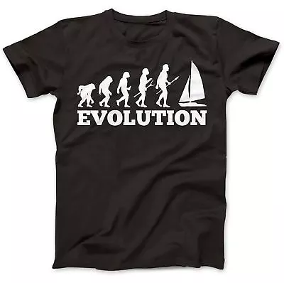 Buy Sailing Sailor Evolution Of Man T-Shirt 100% Premium Cotton Gift Present • 14.97£