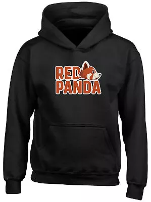 Buy Red Panda Face Kids Hoodie Bamboo Ailurus Fulgens Boys Girls Gift Top • 13.99£