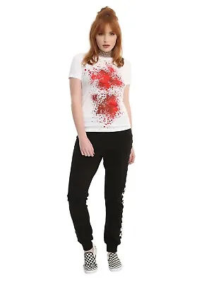 Buy Halloween Blood Splatter Girls T-shirt • 10.23£