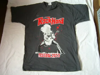 Buy V.A. KING DIAMOND, SEPULTURA, TANK… – Original 2013 ROCK HARD Festival  T-Shirt! • 24.72£