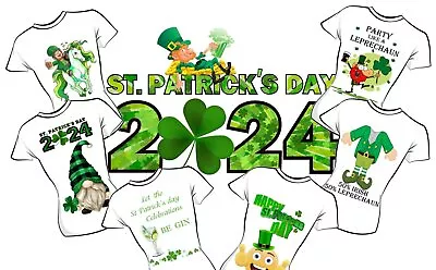 Buy St Patrick's Day T Shirt Transfer  Multi Buy Offer Up To 15% Off • 2.49£