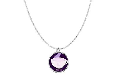 Buy Mystic Tea Codec3 DOME 18  On A Platinum Plated Necklace Jewellery Gift • 9.40£