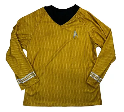 Buy Star Trek Kirk Uniform Shirt Top Men's XL Rubie's Costume Co. 2016 Version • 28.94£