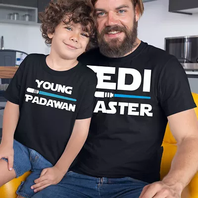 Buy Star Wars Lightsaber T-Shirt Kids Gift For Him Fathers Day Tee Top T-shirt #FD • 13.49£