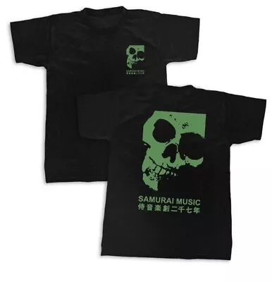 Buy BNWOT Black/ Green Samurai Music T Shirt Size Large  • 5.03£